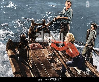 MARILYN MONROE, Robert Mitchum, Fluss ohne Wiederkehr, 1954 Stockfoto