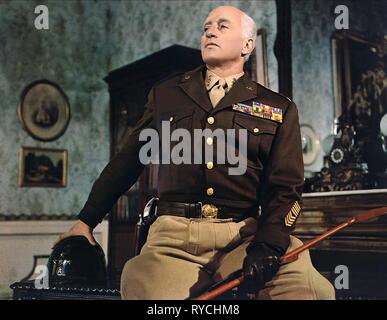 GEORGE C SCOTT, PATTON, 1970 Stockfoto