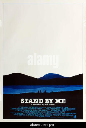 Film Poster, STAND BY ME, 1986 Stockfoto