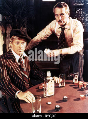 ROBERT REDFORD, Paul Newman, der STACHEL, 1973 Stockfoto