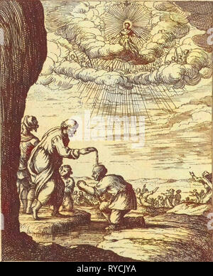 Dein Reich komme, Albert Flamen, Lodewijk XIV (Koning van Frankreich), 1648 Stockfoto