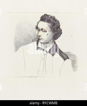 Porträt von Martinus Antonius Kuytenbrouwer, print-Hersteller: Johannes Christiaan d' Arnaud Gerkens, 1833-1892 Stockfoto