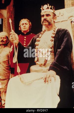 MICHAEL CAINE, Sean Connery, der Mann, der König, 1975. Stockfoto