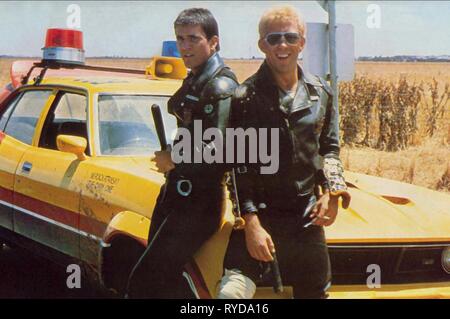MEL GIBSON, STEVE BISLEY, MAD MAX, 1979 Stockfoto