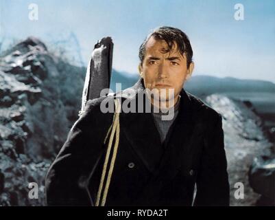 GREGORY PECK, die Kanonen von Navarone, 1961 Stockfoto