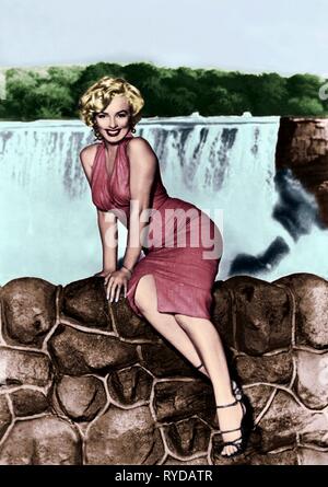 MARILYN MONROE, Niagara, 1953 Stockfoto