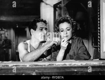 PAUL NEWMAN, PIPER LAURIE, die HUSTLER, 1961 Stockfoto