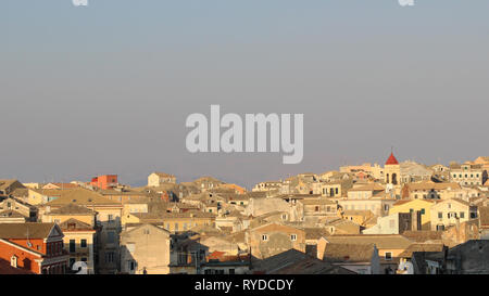 Altstadt von Korfu Stockfoto