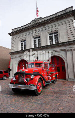 Fire Museum of Memphis Tennessee Stockfoto