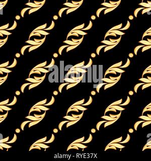 Nahtlose luxus Muster Stockfoto