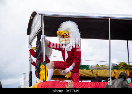 Karneval von Basel 2019 Stockfoto