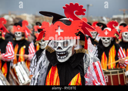 Karneval von Basel 2019 Stockfoto