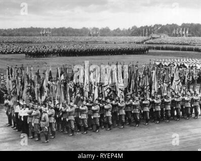 Nationalsozialismus / Nationalsozialismus, Reichsparteitage, Rallye der Freiheit, Nürnberg, 10.9. - 16.9.1935, Additional-Rights - Clearance-Info - Not-Available Stockfoto