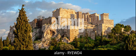 Akropolis, Athen Stockfoto