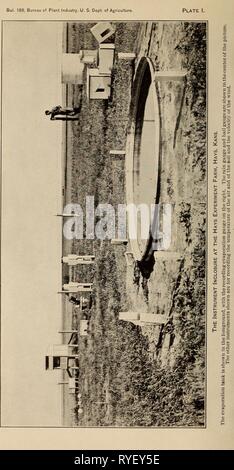 Trockene Landwirtschaft in Bezug auf Niederschlag und Verdunstung dryfarminginrela 00 brig Jahr: 1910 Stockfoto