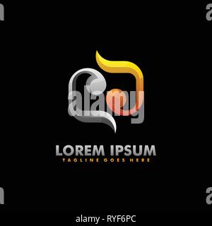 Zusammenfassung Schreiben Konzeption Illustration Vektor Design vorlage. Geeignet für kreative Industrie, Multimedia, Entertainment, Ausbildungen, Shop, und alle rela Stock Vektor