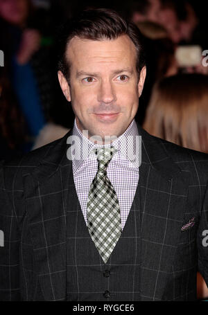 Dec 12, 2014 - London, England, UK - "schreckliche Chefs 2' Uraufführung, Odeon West End, den Leicester Square Foto zeigt: Jason Sudeikis Stockfoto