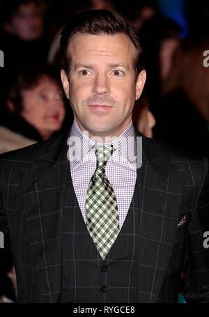 Dec 12, 2014 - London, England, UK - "schreckliche Chefs 2' Uraufführung, Odeon West End, den Leicester Square Foto zeigt: Jason Sudeikis Stockfoto