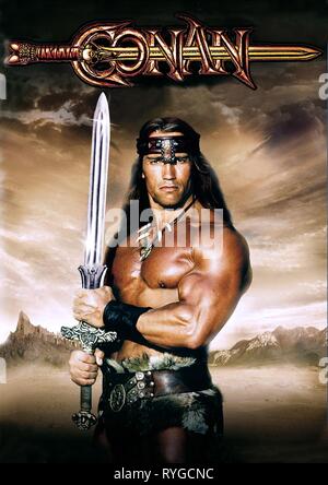 ARNOLD SCHWARZENEGGER, Conan der Barbar, 1982 Stockfoto