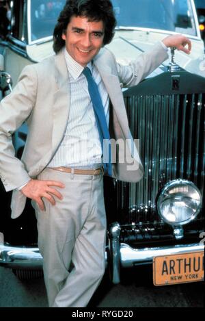 DUDLEY MOORE, Arthur, 1981 Stockfoto