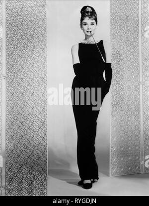 AUDREY HEPBURN, Frühstück bei Tiffany, 1961 Stockfoto