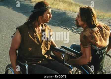 TOM CRUISE, Willem Dafoe, GEBOREN AM 4. JULI, 1989 Stockfoto