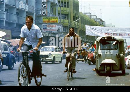 ROBIN WILLIAMS, Forest Whitaker, GOOD MORNING VIETNAM, 1987 Stockfoto