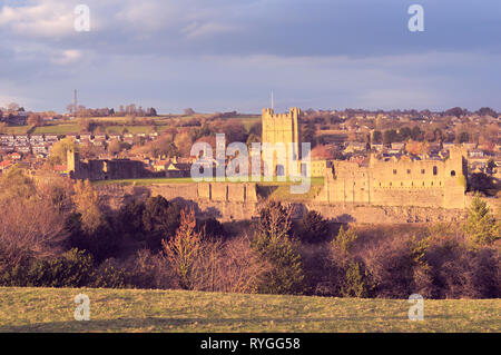 Schloss Richmond, North Yorkshire, England, Großbritannien Stockfoto