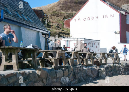 Ty Cochleae Inn, Wales. Stockfoto