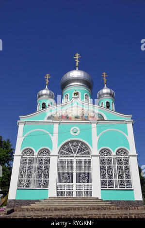 Kloster Sankt Nikolaus Kapelle, Kirche, Tschechien, Ukraine. Szent Miklos kolostor kapolnatemploma Munkacson. Stockfoto