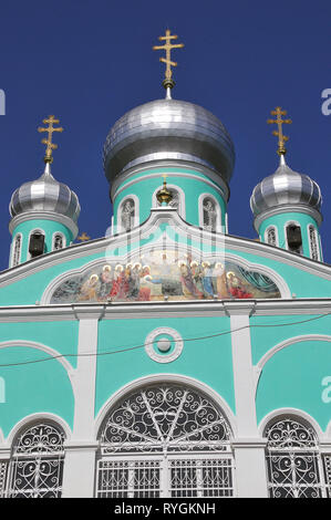 Kloster Sankt Nikolaus Kapelle, Kirche, Tschechien, Ukraine. Szent Miklos kolostor kapolnatemploma Munkacson. Stockfoto