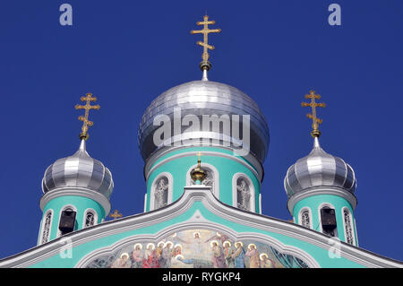 Kloster Sankt Nikolaus Kapelle, Kirche, Tschechien, Ukraine. Szent Miklos kolostor kapolnatemploma Munkacson. Stockfoto