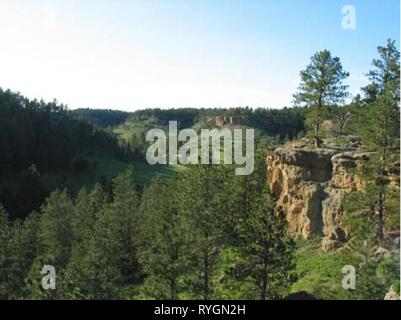 Aquatische Erhebungen und Beurteilung der Slim Buttes Region Harding und Butte Co., SD-E7B0A 490-9 C 23-4 F 66-8 B 12-C 76 B 17101 B65 Jahr: 2006 Einführung Prairie stream Systeme in Nordamerika haben Vernachlässigung durch einen Mangel an umfassenden Studie erlitten und Verständnis (Matthews und Robison 1988 Dodds et. al. 2004). Erst vor kurzem gab es Bemühungen zur Probe, und die Wechselwirkungen zwischen Prairie stream aquatischen Biota des Staates beschreiben und Prairie system aquatischen Lebensgemeinschaften auf ihre Landschaften. Die Studie deckt eine solche ohne Papiere. South Dakota Slim Buttes Region. Stockfoto