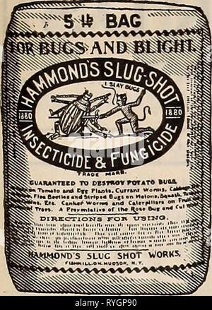 Die östliche poultryman easternpoultryma 68 unse Jahr: 1905 Die östliche POULTRYMAN. 123 [Bericht einer kritischen Prüfung von Hammond's Slug Shot, etc., im Jahr 1904.] James Lawrence. J. Reynard Lawrence. Eden Versuch Gründen verkauft in großen oder (tiuall Lose. Für Broschüre senden. 1896 "PEGIAbTIDS: SWBBT PI&gt;/S UND KARTOFFELN Sehr geehrter Herr: Haben bei der Berichterstattung über Waren verzögert wurde sie mir für Versuch durch schwere Krankheit gesendet. Slug geschossen wurde, als gut war und ich die Arbeit damit geworben wurde, wie gut und effektiv wie com-lbs und Mischungen Kalkulation Doppel- und Dreibettzimmer Der Preis für ihn gebeten. Für Kartoffeln espec erwiesen Stockfoto