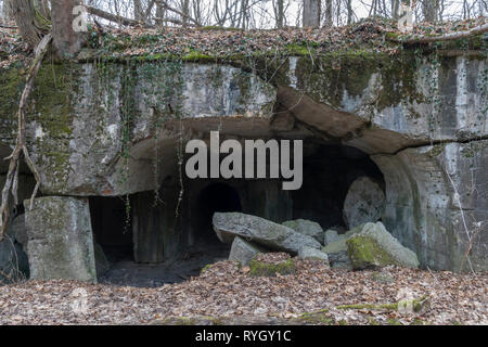 Przemysl Festung: Fort VII Prałkowce in Osteuropa Polen, Europa. Stockfoto