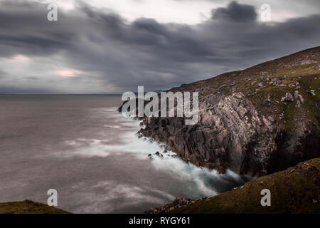 Dursey Island, Cork, Irland. 14. Juni 2016. Ein Blick auf den Atlantischen Ozean von dursey Island, Co Cork, Irland Stockfoto