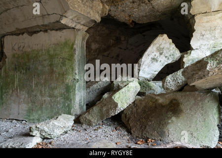 Przemysl Festung: Fort VII Prałkowce in Osteuropa Polen, Europa. Stockfoto