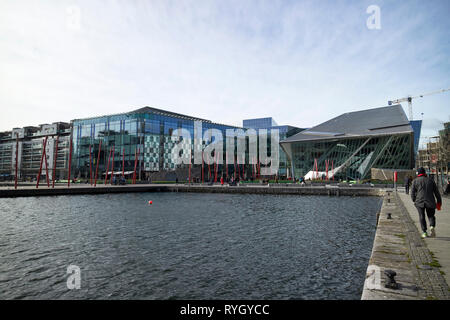 Grand Canal Square Docks südlich von Dublin Docklands 2 Dublin Irland Europa Stockfoto