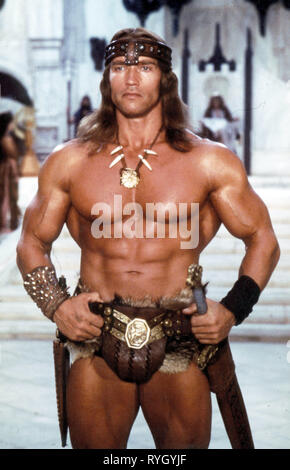 ARNOLD SCHWARZENEGGER, Conan der Zerstörer, 1984 Stockfoto