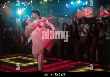 KAREN LYNN GORNEY, John Travolta, SATURDAY NIGHT FEVER, 1977 Stockfoto