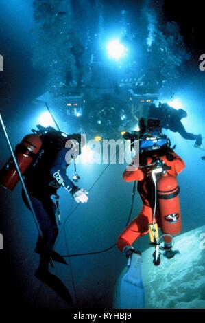 Unterwasser Szene, den Abgrund, 1989 Stockfoto