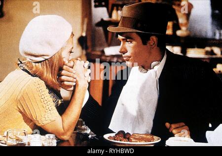 FAYE DUNAWAY, Warren Beatty, BONNIE UND CLYDE, 1967 Stockfoto