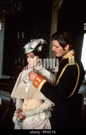 JACQUELINE BISSET, Christopher Reeve, ANNA KARENINA, 1985 Stockfoto