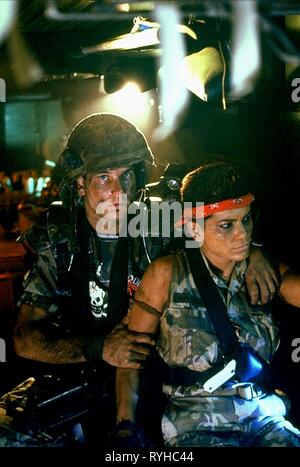 BILL PAXTON, JENETTE GOLDSTEIN, Aliens, 1986 Stockfoto