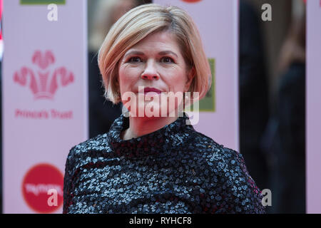 London, Großbritannien. 13. März, 2019. Emma B kommt an der London Palladium die jährliche Prince's Trust Awards durch Seine Königliche Hoheit der Prinz von Wales, Präsident von der Prince's Trust präsentiert werden. Der Prince's Trust und TKMaxx & Homesense Awards werden junge Menschen, die sich gegen alle Widerstände gelungen, verbesserten ihre Chancen im Leben und hatte einen positiven Einfluss auf ihre lokale Gemeinschaft. Credit: Mark Kerrison/Alamy leben Nachrichten Stockfoto