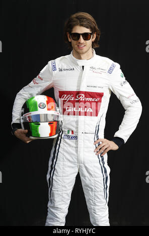 Motorsport: FIA Formel Eins-Weltmeisterschaft 2019, Grand Prix von Australien, #99 Antonio Giovinazzi (ITA, Alfa Romeo Racing), Stockfoto