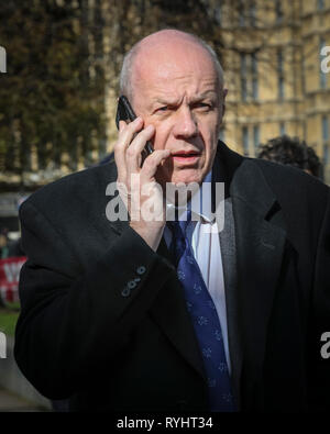 Westminster, London, Großbritannien. März 2019. Damian Green, Konservativer, Abgeordneter für Ashford. Kredit: Imageplotter/Alamy Live Nachrichten Stockfoto