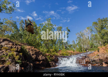 Buley Rockhole im Litchfield National Park, Northern Territory, Australien Stockfoto