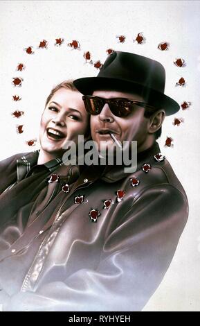 KATHLEEN TURNER, Jack Nicholson POSTER, PRIZZI's Ehre, 1985 Stockfoto