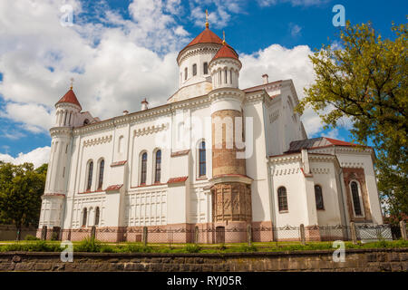 Kathedrale der Theotokos (Heilige Mutter Gottes) in Vilnius, Litauen. Es ist die wichtigste orthodoxe christliche Kirche in der Republik Litauen Stockfoto